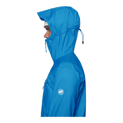 Jacheta Barbati Mammut Taiss Light HS Hooded Glacier Blue