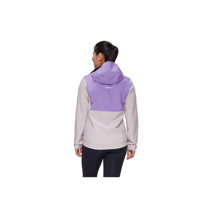 Jacheta Femei Mammut Linard Light HS Hooded Calamint Lava