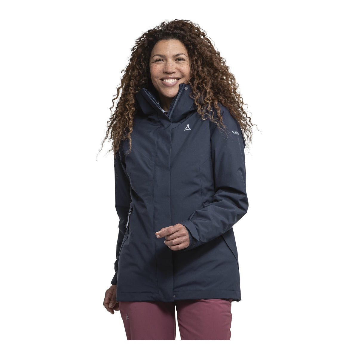 Jacheta Femei Schoffel 3 In 1 Tamina Navy Blazer