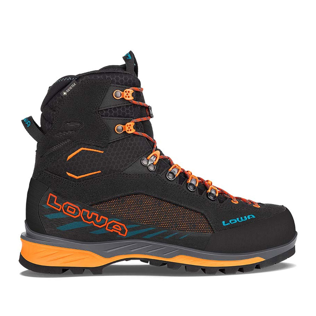 Bocanci Barbati Lowa Vajolet GTX Mid Black-Flame