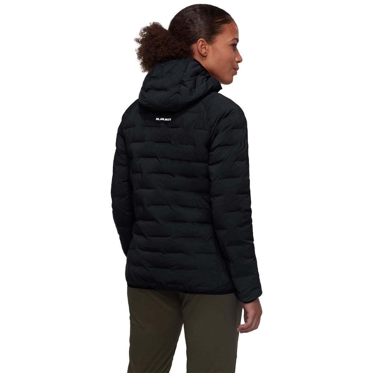 Jacheta Femei MammutSender In Hooded Black