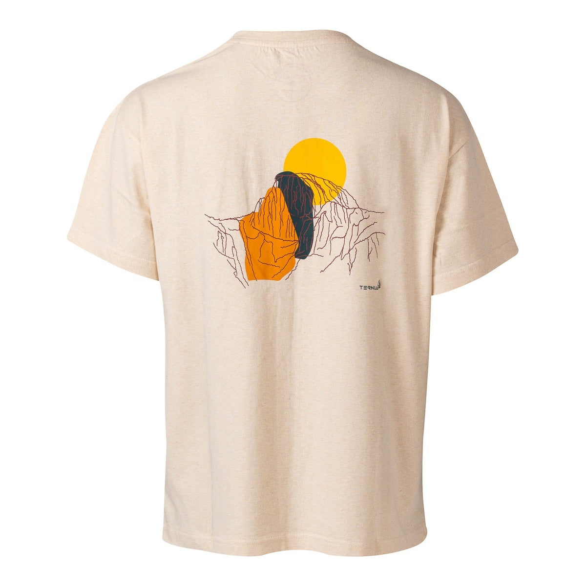 Tricou Femei Ternua HIRA REGENERATIVE Beige