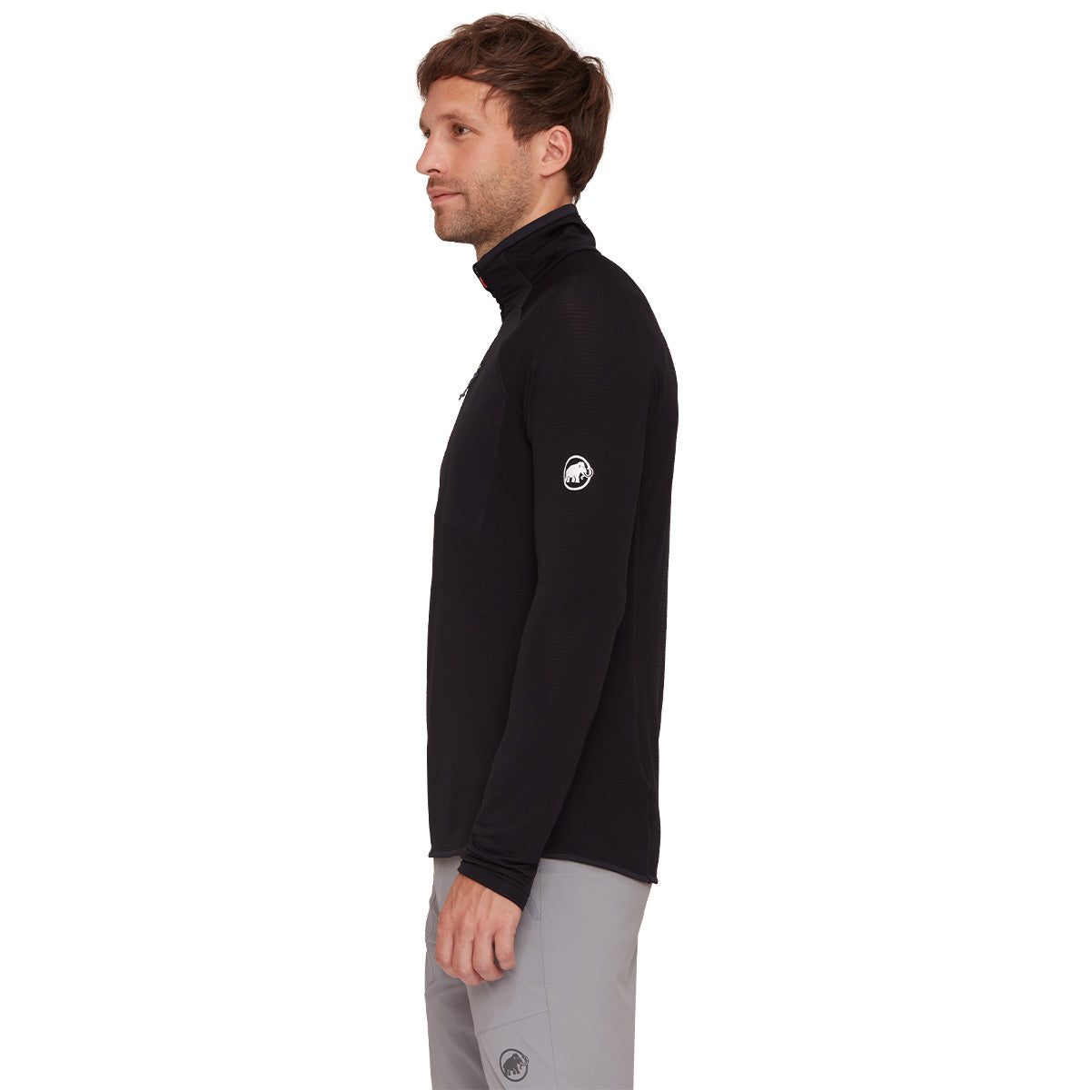 Bluza Barbati Mammut Aenergy Light ML Half Zip Pull Black