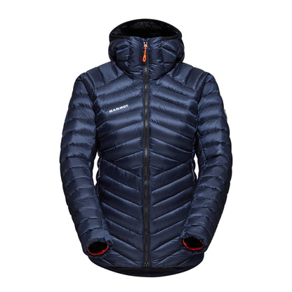 Jacheta Femei Mammut Broad Peak In Hooded Marine-Black