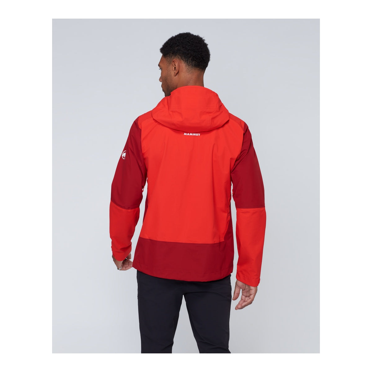 Jacheta Barbati Mammut Alto Guide HS Hooded Dark Mammut Red-Mammut Red