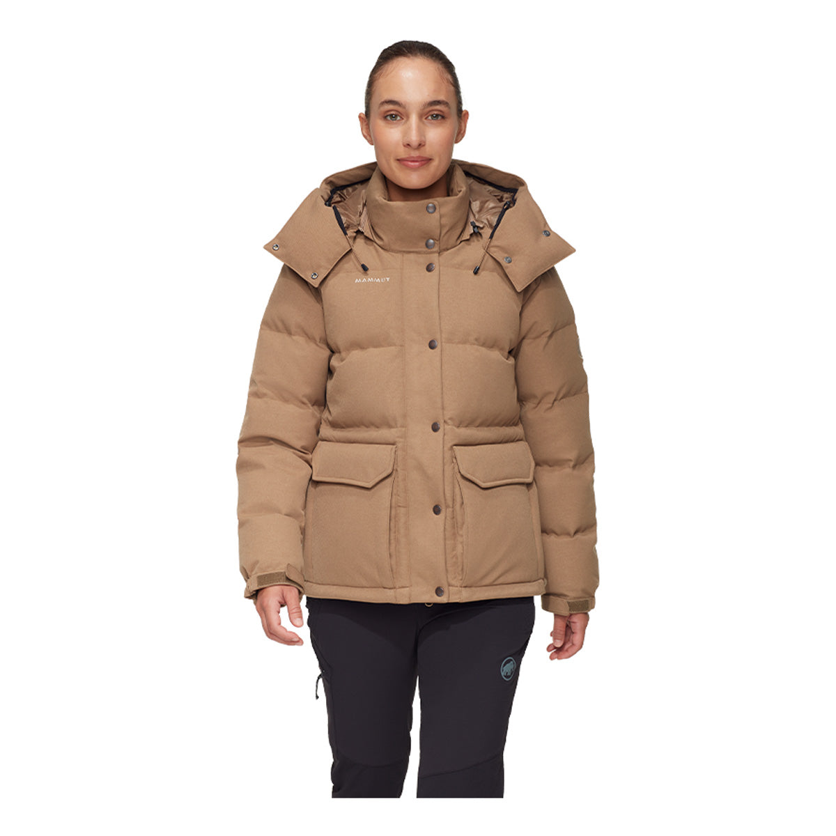 JACHETA FEMEI ROSEG 2.0 IN HOODED DARK SAND