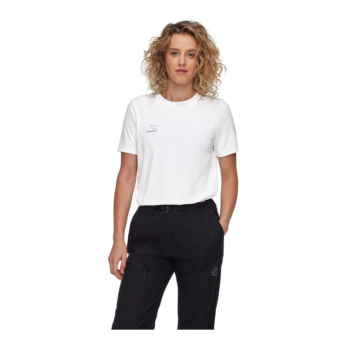 Tricou Femei Mammut Mountain Eiger White