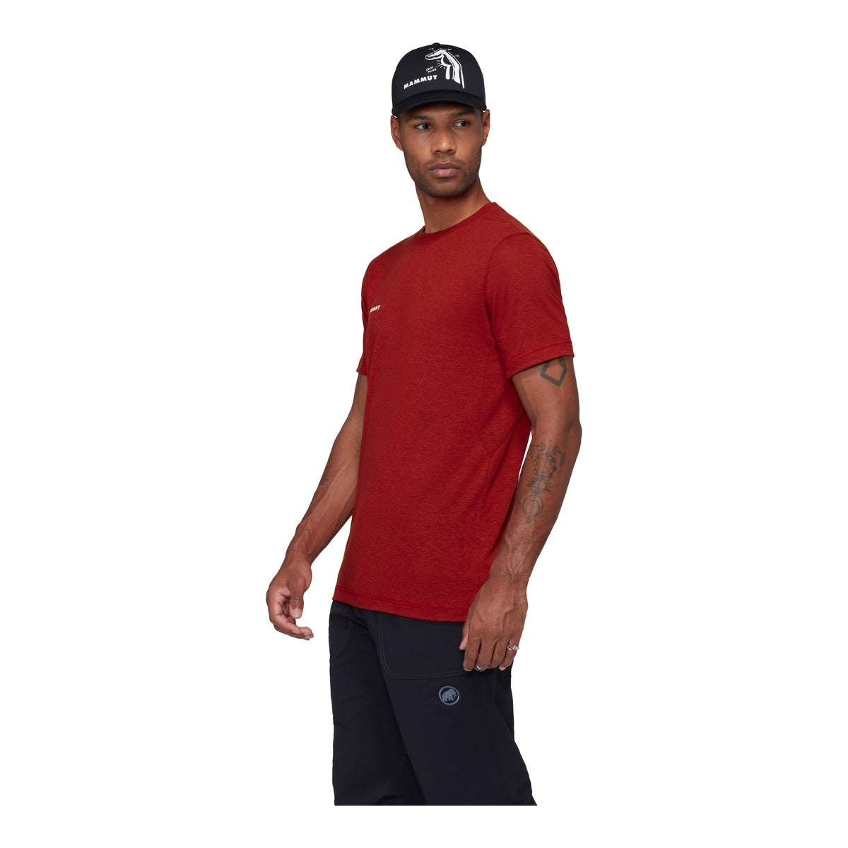 Tricou Barbati Mammut Massone Light Rosu