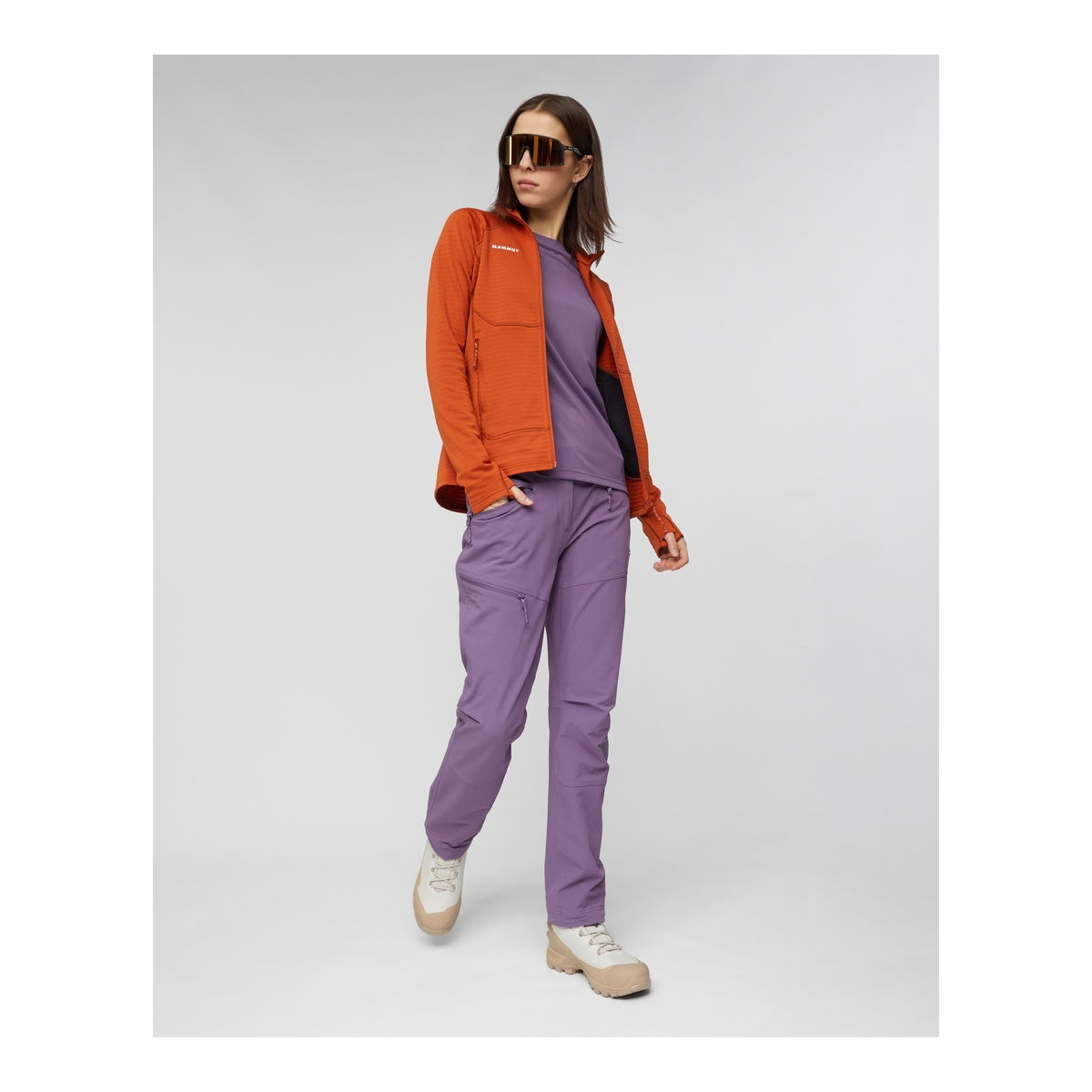 Pantaloni Softshell Femei Mammut Taiss So Paloja