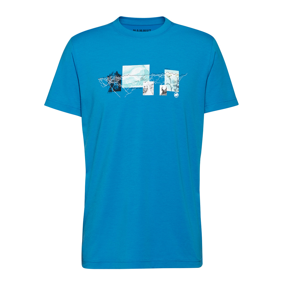 Tricou Barbati Mammut Mountain 3308M Glacier Blue