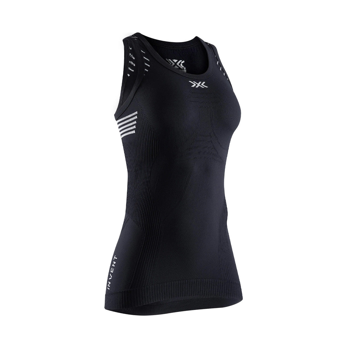 Maiou Femei X-BIONIC Invent 4.0 Lt Opal Black-Arctic White