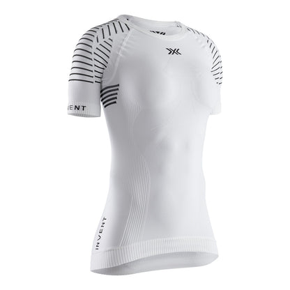 Tricou Femei X-Bionic Invent 4.0 Lt Sh Sl Wmn Arctic White/Dolomite Grey