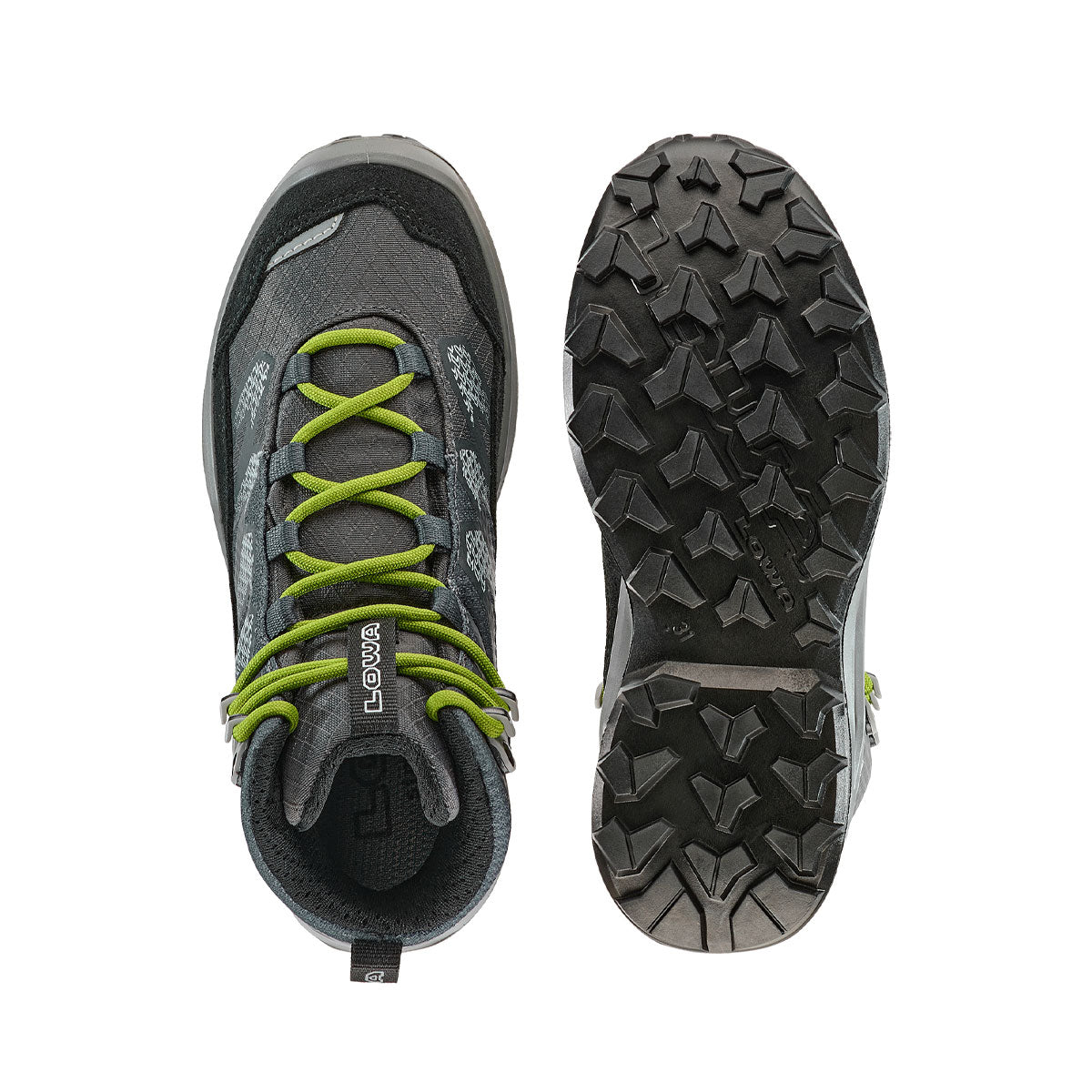 Bocanci Baieti Lowa Maddox Pro GTX Mid Jr Black-Lime