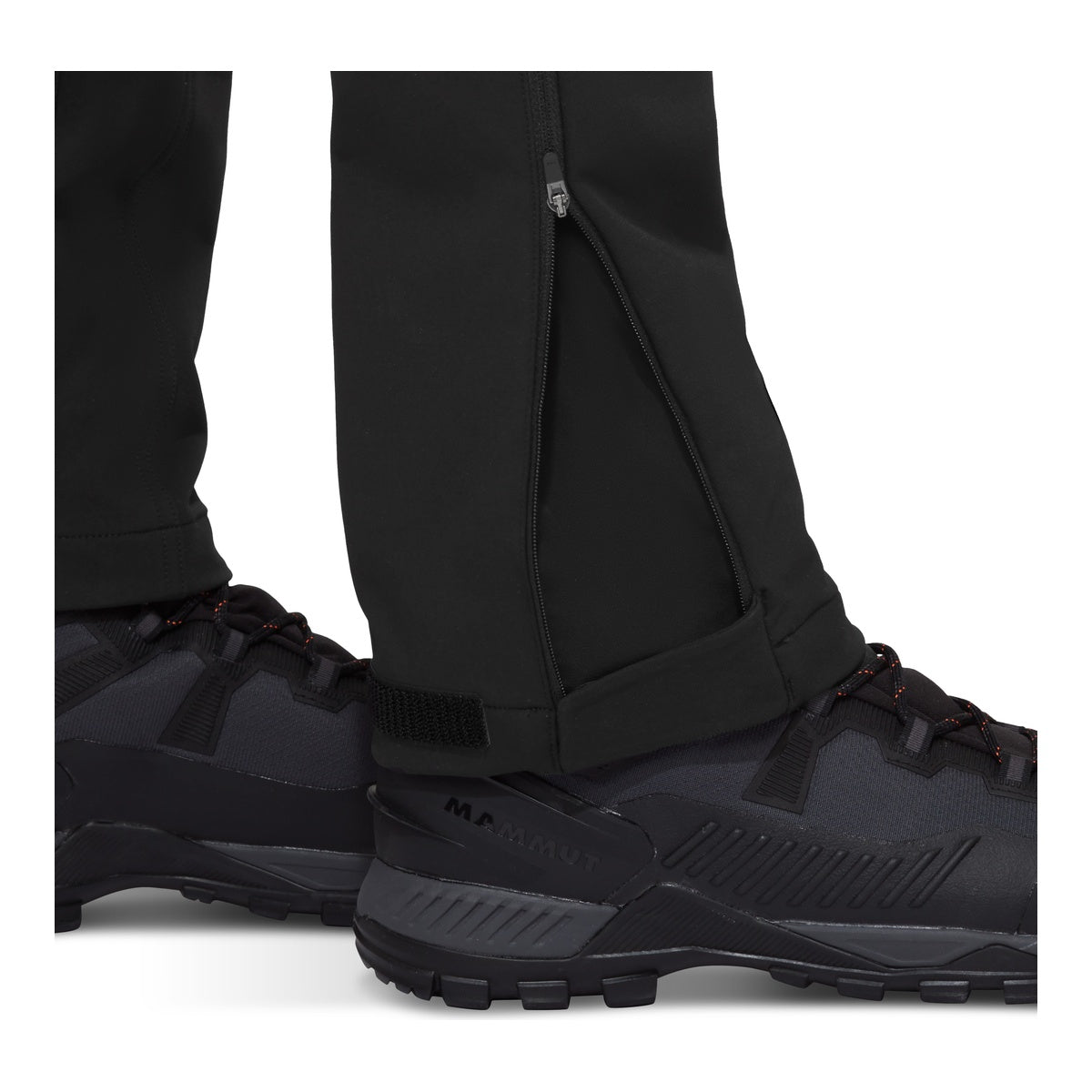 Pantaloni Softshell Barbati Mammut Zinal Guide So Hybrid Black