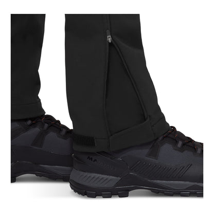Pantaloni Softshell Barbati Mammut Zinal Guide So Hybrid Black