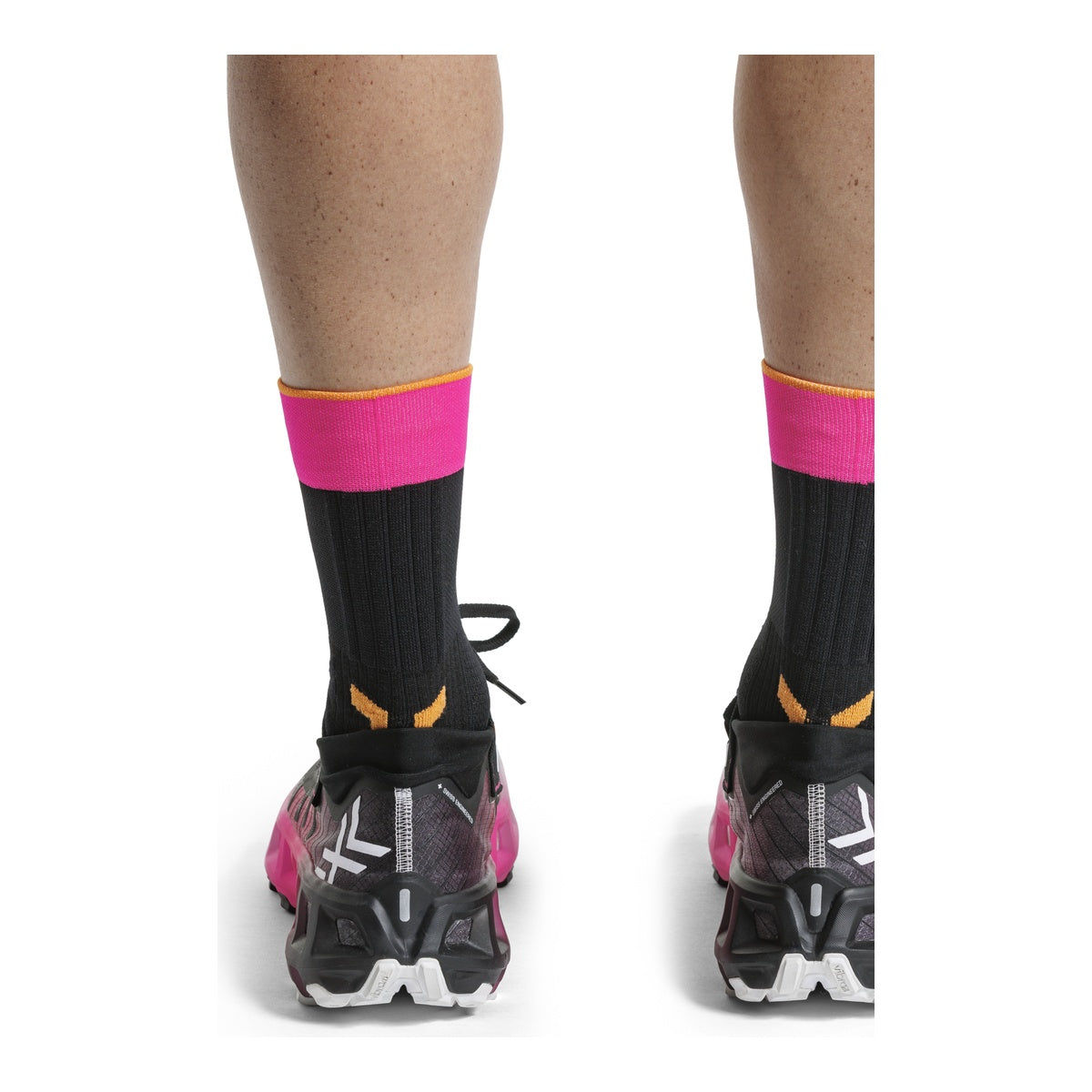 Pantofi Alergare Montana X-Bionic Terraskin X00/c X Black/X White/Fluo Pink