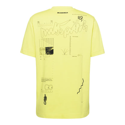 Tricou Barbati Mammut Base Multi-Pitch Galben