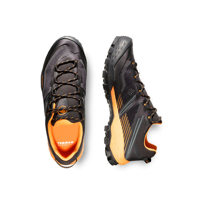 Pantofi Barbati Mammut Ducan Ii Low Gtx Black-Dark Tangerine