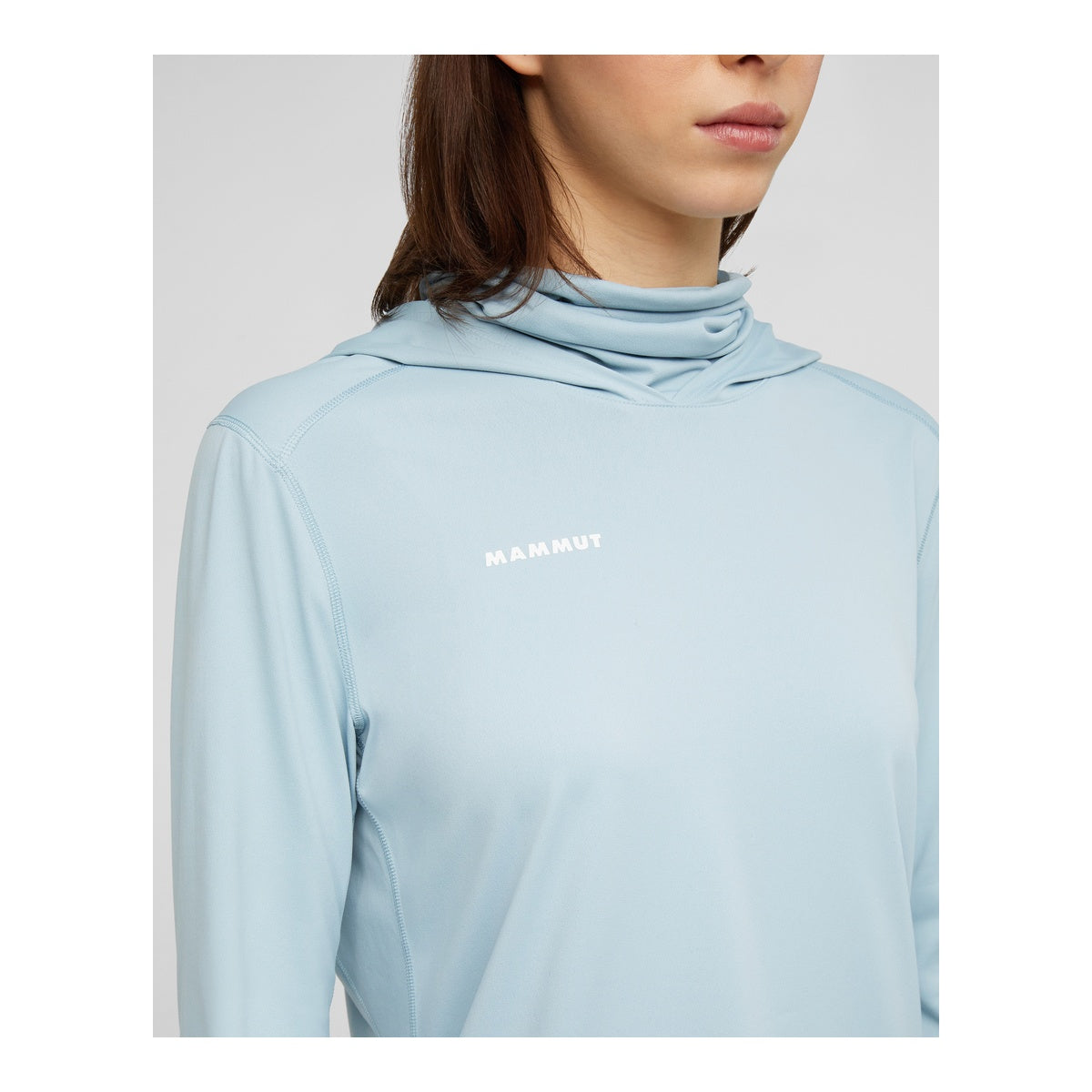 Bluza Femei Mammut Selun FL Sun Hoody Nebla