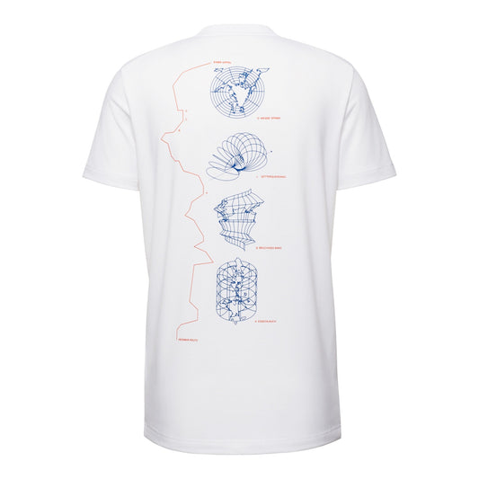Tricou Barbati Mammut Mountain Eiger White