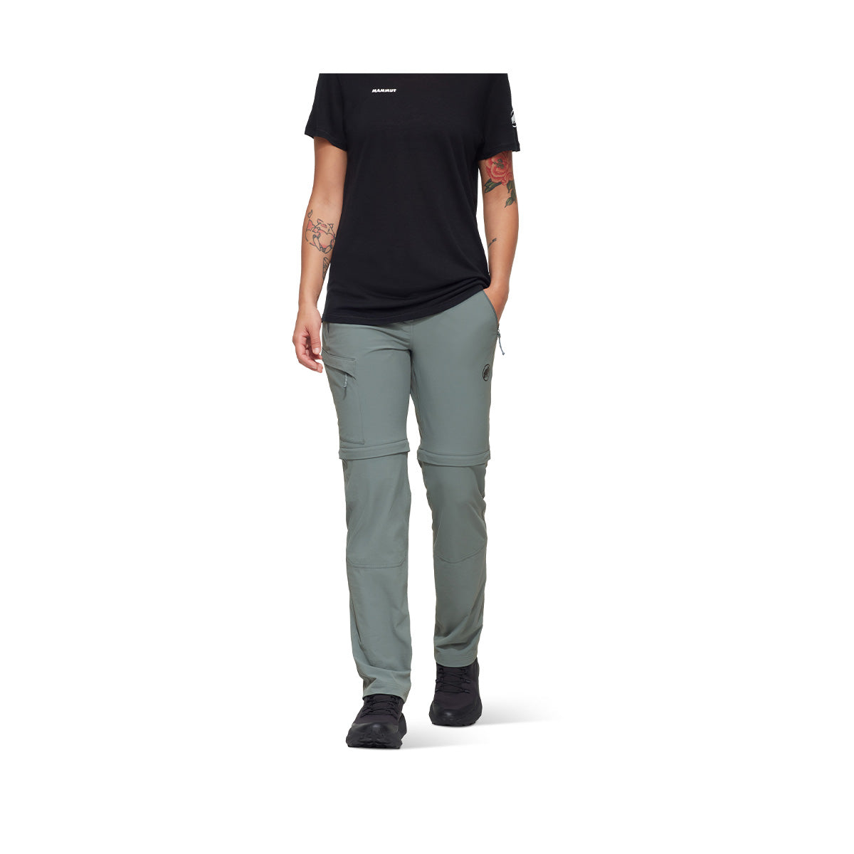 Pantaloni Femei Mammut Runbold IV Zip Off Strata
