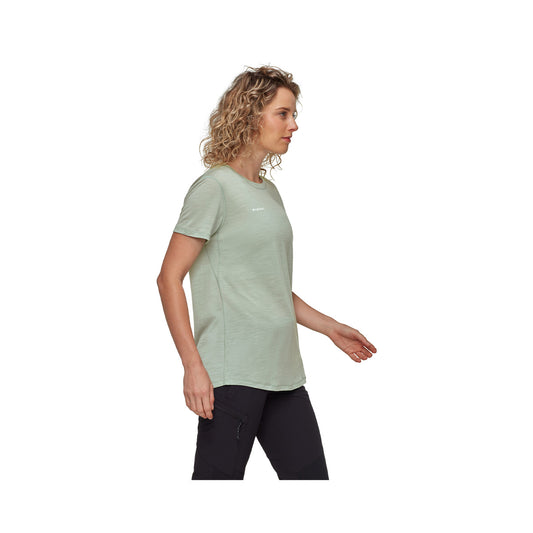Tricou Femei Mammut Tree Wool FL Silver Sage Melange