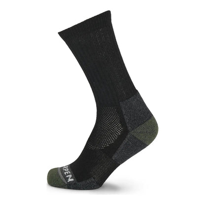 Sosete Drumetie Lorpen Wool Hike 2 Pack Crew Black