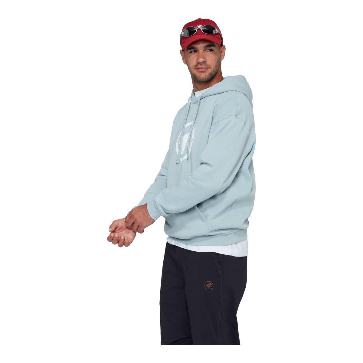 Hanorac Barbati Mammut Base ML Hoody Classic Nebla