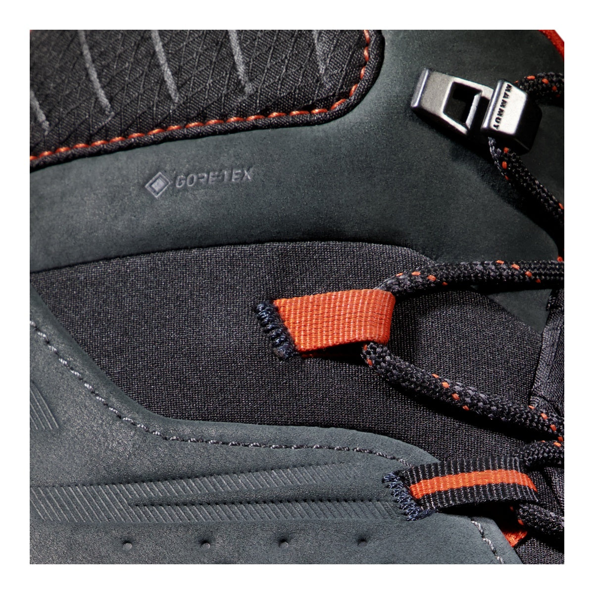 Bocanci Drumetie Barbati Mammut Mercury IV Mid GTX Black-Hot Red