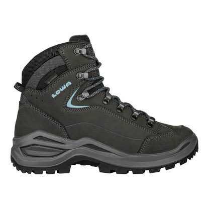 Bocanci Drumetie Femei Lowa Renegade EVO GTX Mid Ws Asphalt/Turquoise