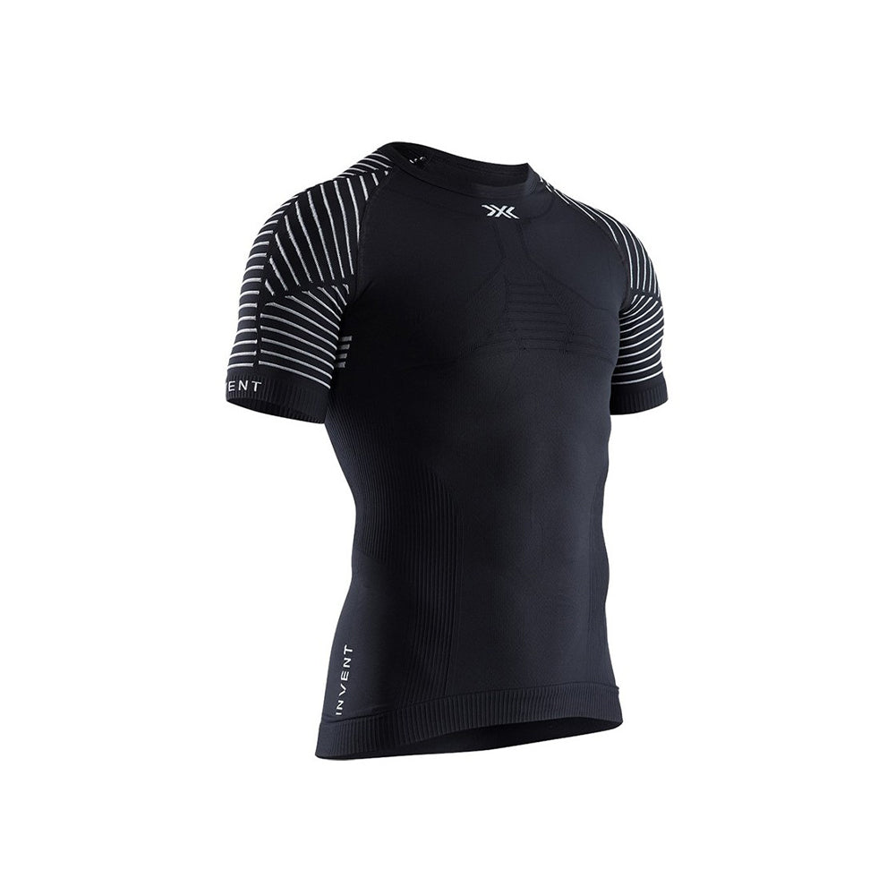 Tricou Barbati X-BIONIC Invent 4.0 Lt Opal Black-Arctic White