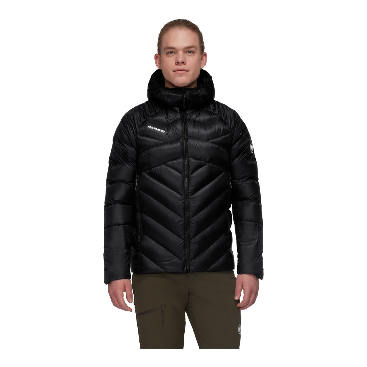 Geaca Puf Barbati Mammut Taiss In Hooded Black