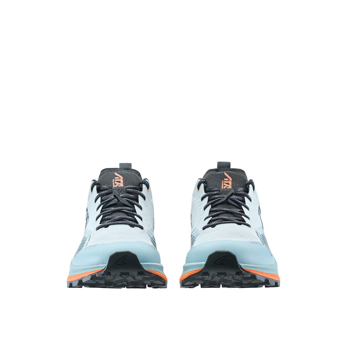 Pantofi Alergare Trail Barbati Lowa Amplux 2 Misty Blue/Orange