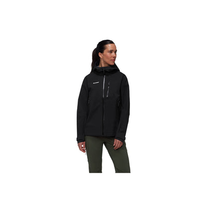 Jacheta Femei Mammut Alto Guide HS Hooded Black