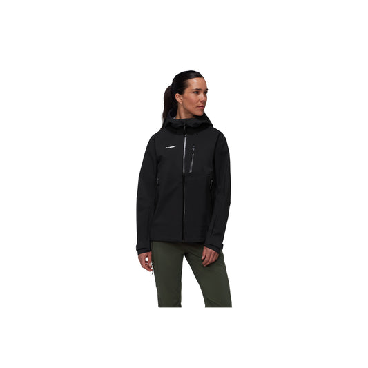 Jacheta Femei Mammut Alto Guide HS Hooded Black
