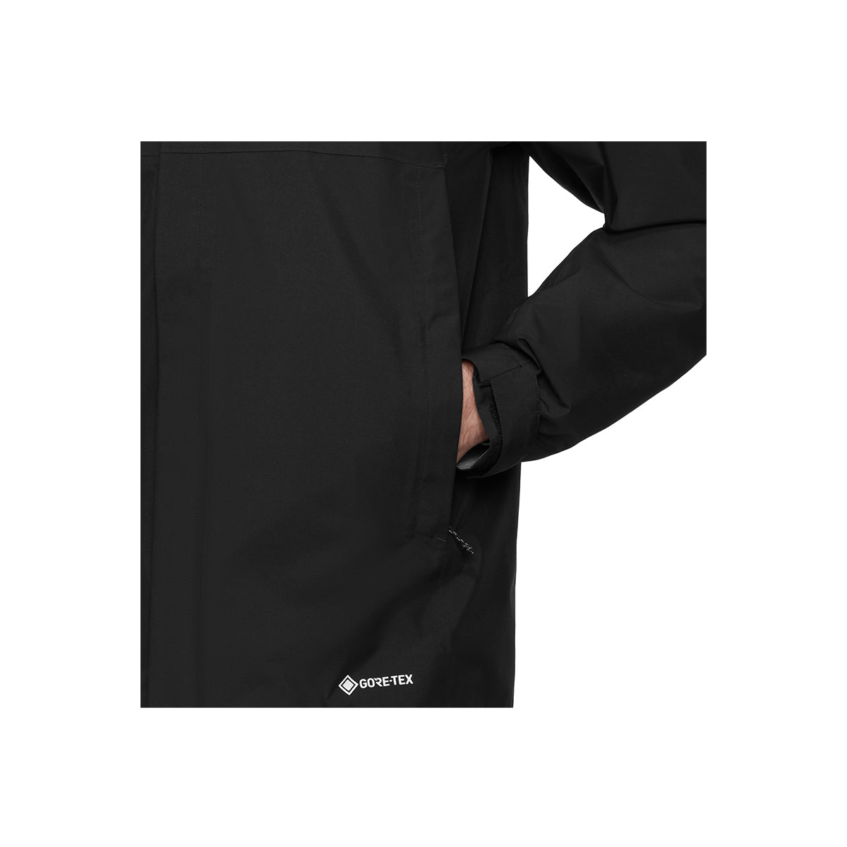 Jacheta Barbati Mammut Treeline Light HS Hooded Black