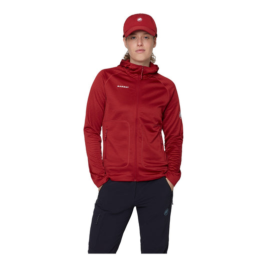 Polar Femei Mammut Crag ML Hooded Dark Mammut Red
