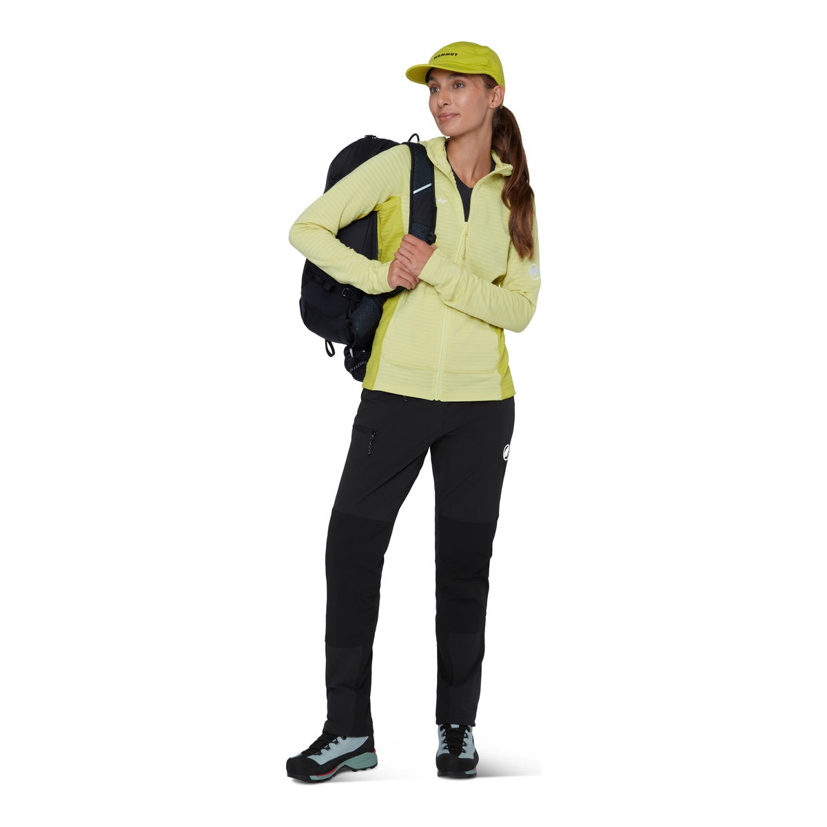 Pantaloni Softshell Femei Mammut Courmayeur SO Black