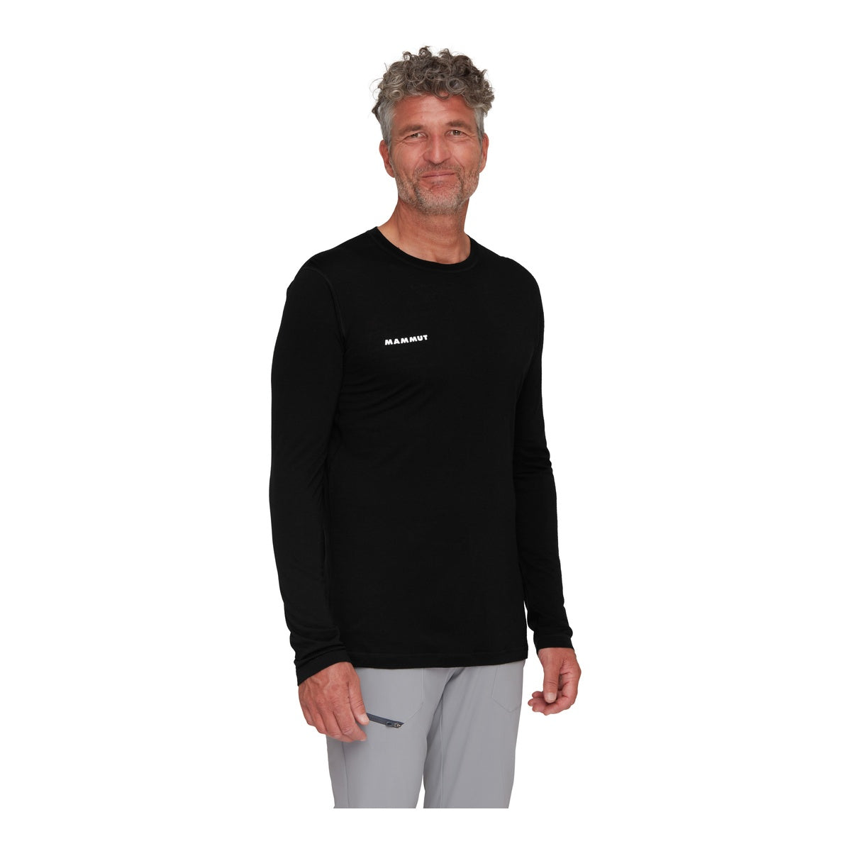 Bluza Barbati Mammut Tree Wool FL Longsleeve Black