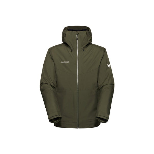 Jacheta Barbati Mammut Convey 3 in 1 HS Hooded Marsh/Dark Marsh
