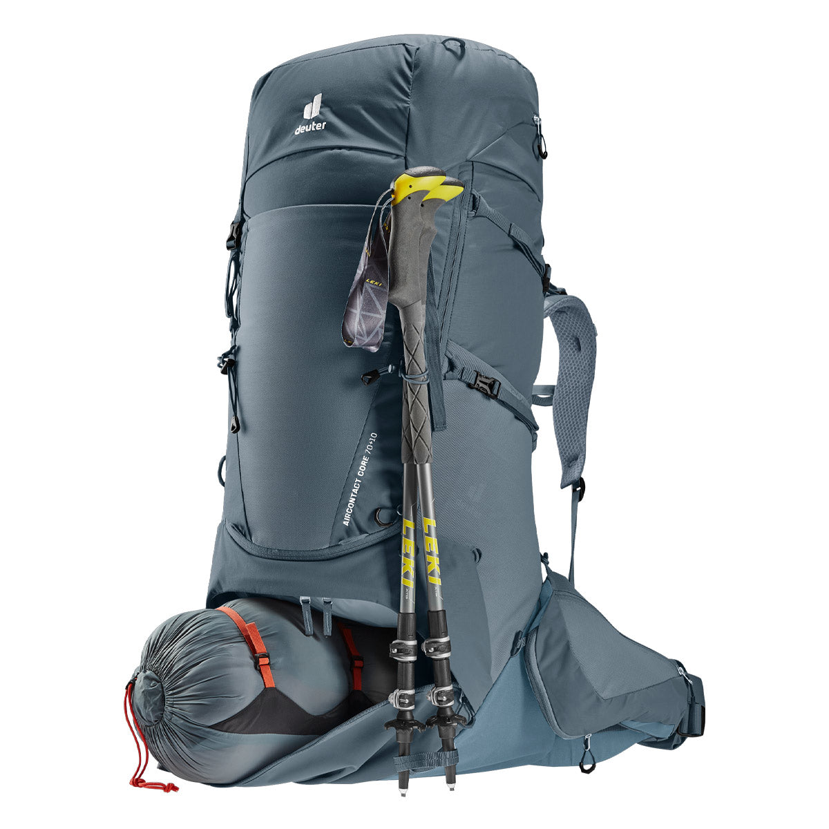 Rucsac Barbati Deuter Aircontact Core 70+10L Graphite-Shale