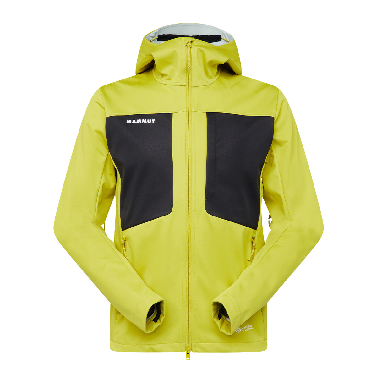 Jacheta Softshell Barbati Mammut Ultimate VIII SO Hooded Acacia-Black