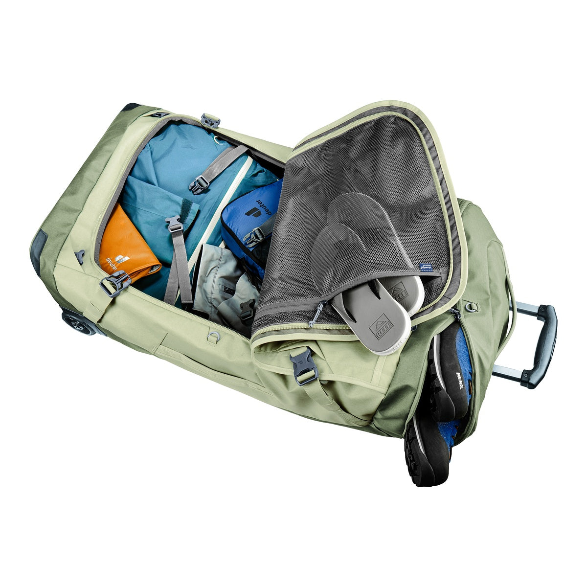 Geanta Voiaj Deuter Duffel Pro Movo 90 Mineral-Grove