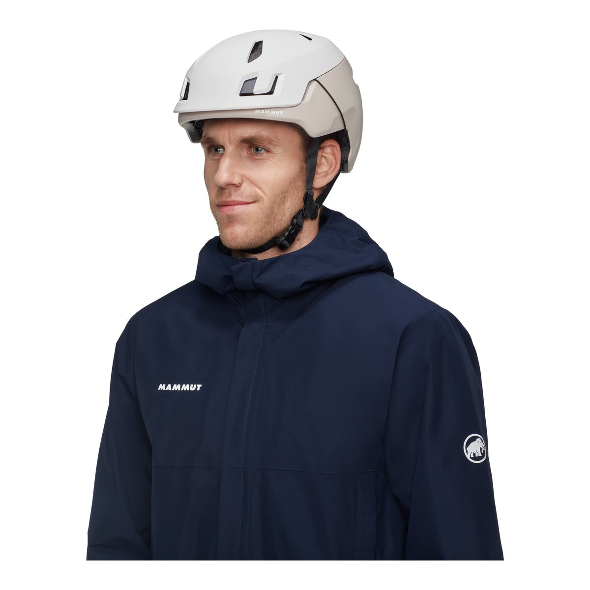Casca Mammut Haute Route Helmet White-Savannah