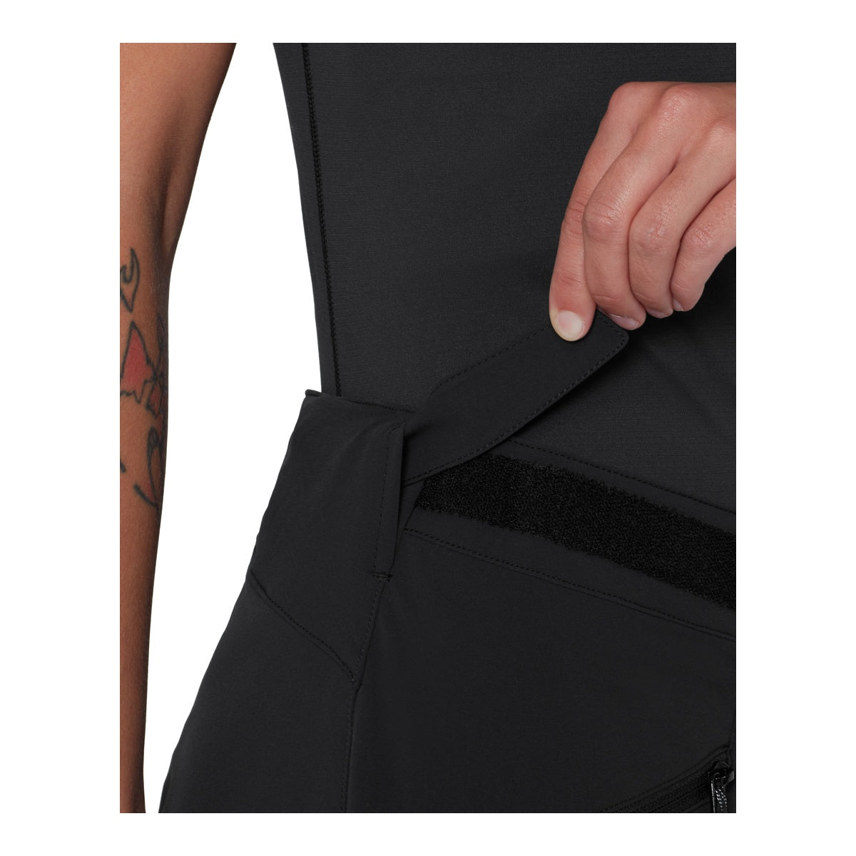 Pantaloni Softshell Femei Mammut Courmayeur SO Black