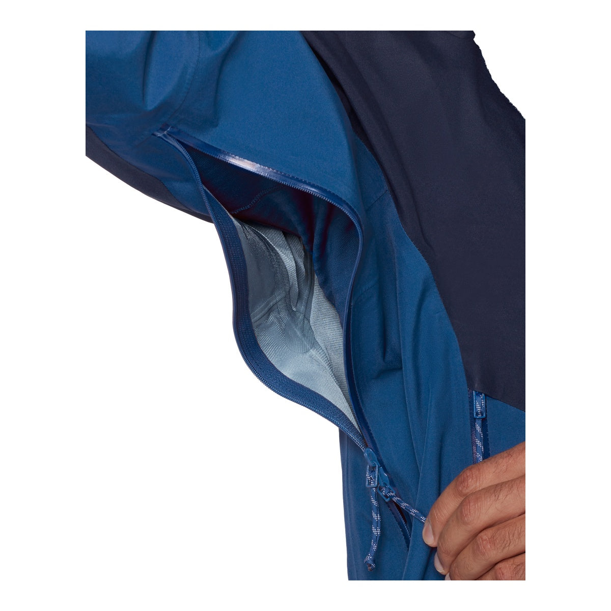 Jacheta Barbati Mammut Crater IV HS Hooded Navy