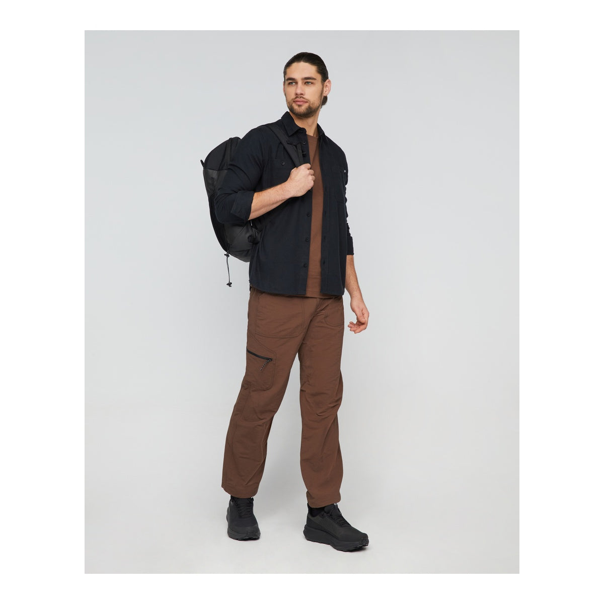 Tricou Barbati Mammut Base Mini Logo Brown