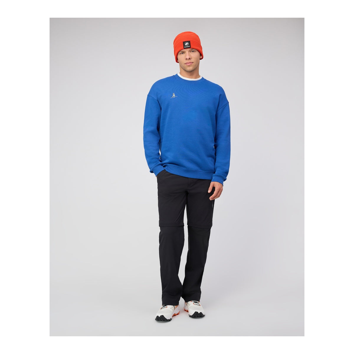 Bluza Barbati Mammut Base Ml Crew Neck Men Ski Tour Tschiel