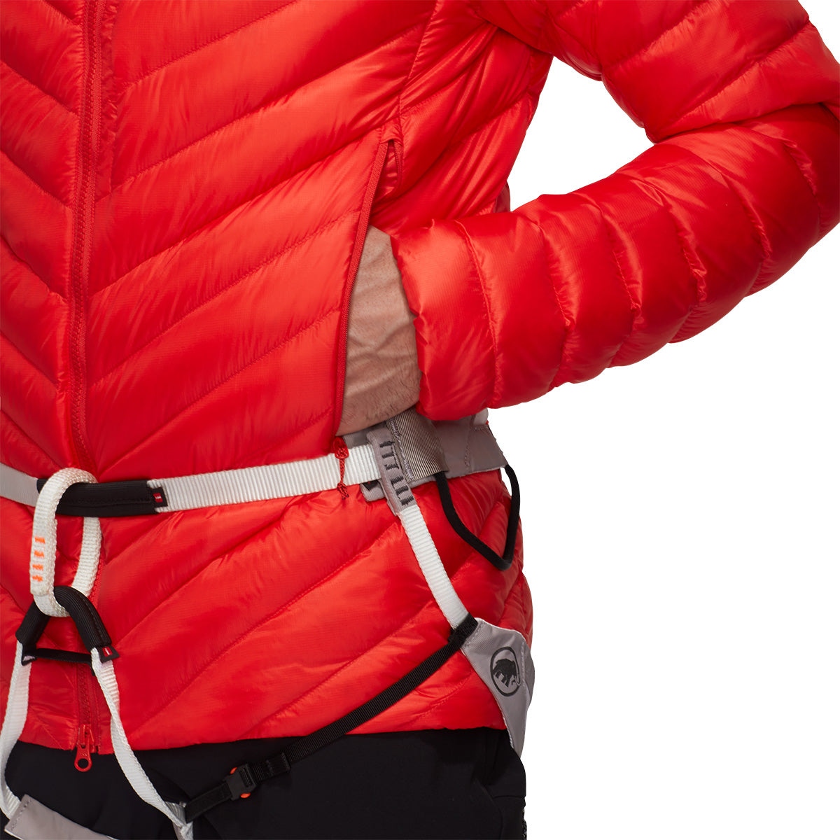 Jacheta Barbati MammutBroad Peak In Hooded Mammut Red