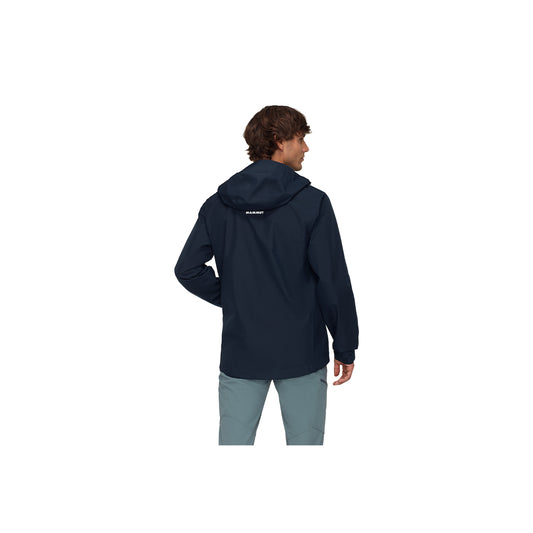 Jacheta Barbati Mammut Treeline Light HS Hooded Marine